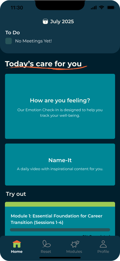 First Iteration Screen 2